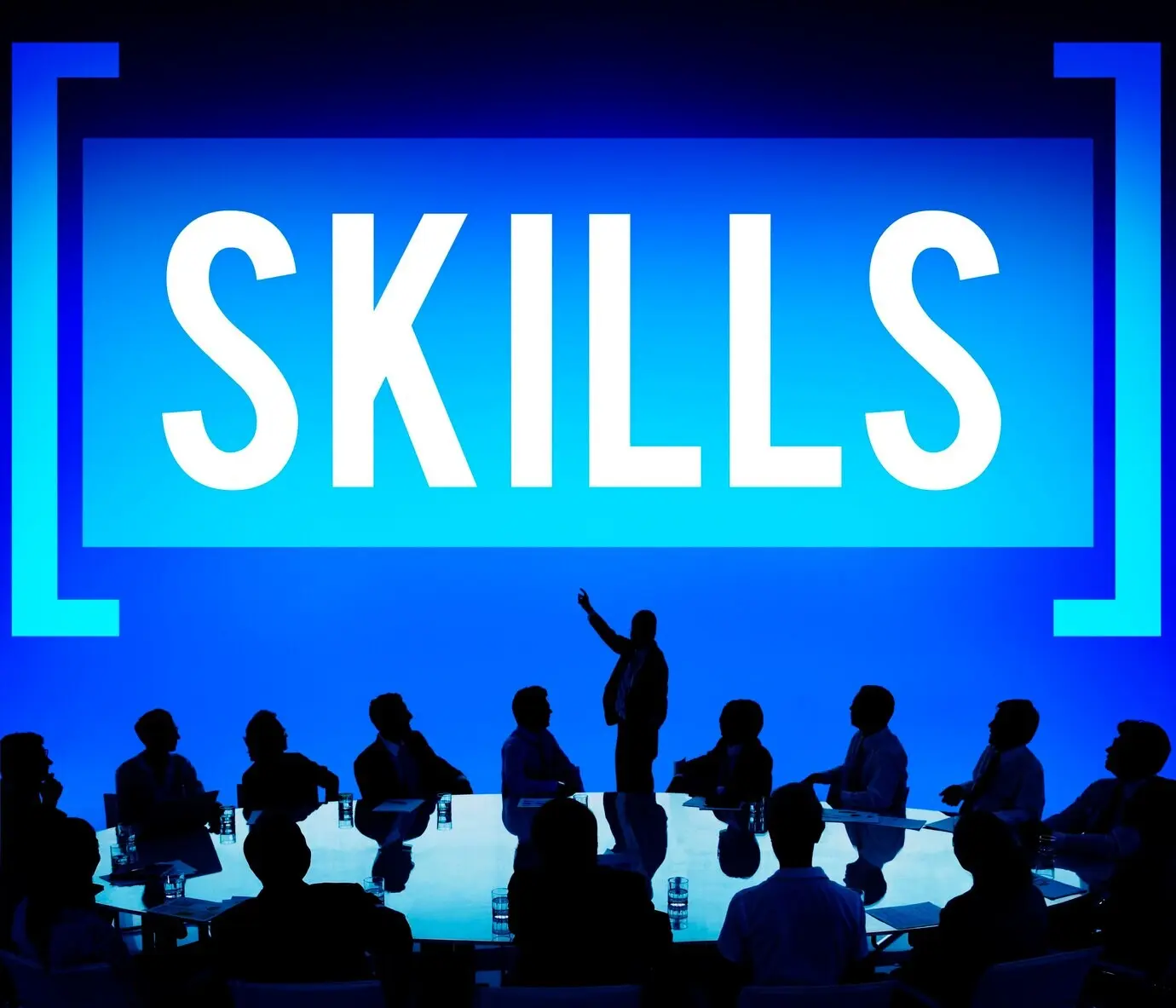 Kompetenz bei einem Teammeeting